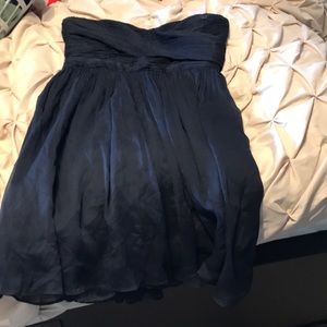 J Crew Bridesmaid Dress Navy